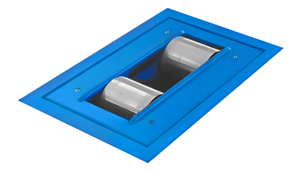 VTC III Blauer versenkter Tachometer