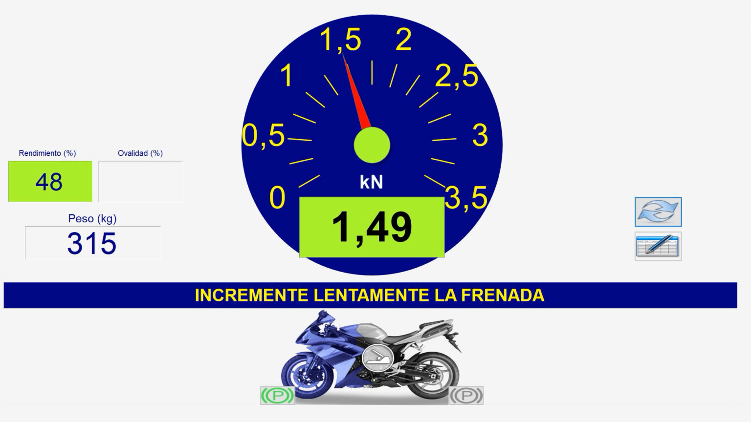 software-ITV-frenometro-motos