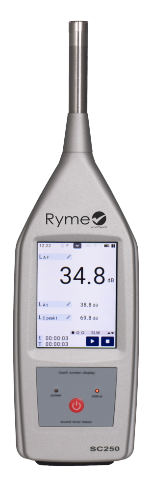 Sound level meter-class-2-SC-250-Ryme-Worldwide